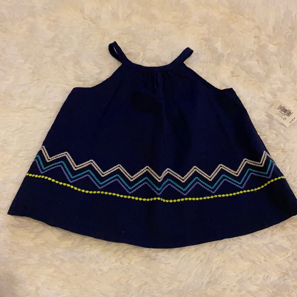 ON embroidered Tank top